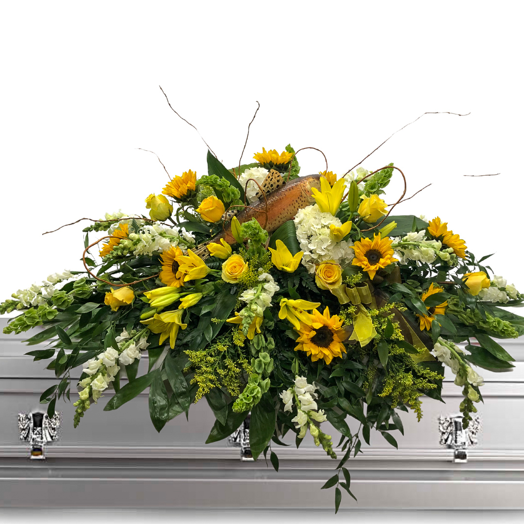 Fisherman's Glory Casket Spray