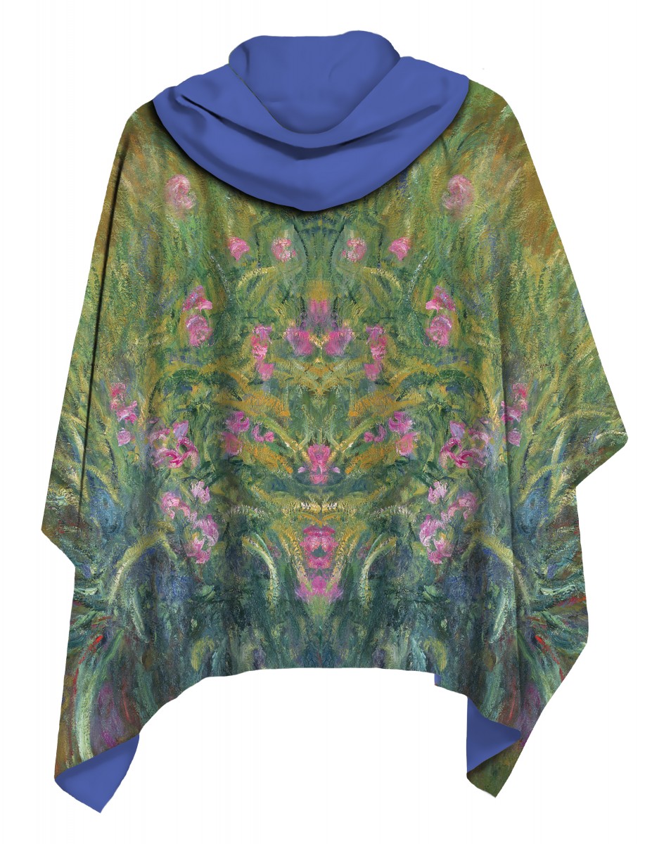 Irises by Monet RainCape - Image 2