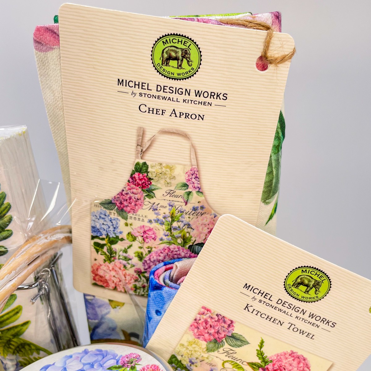 Michel Design Works - Wild Hydrangea Basket - Image 4