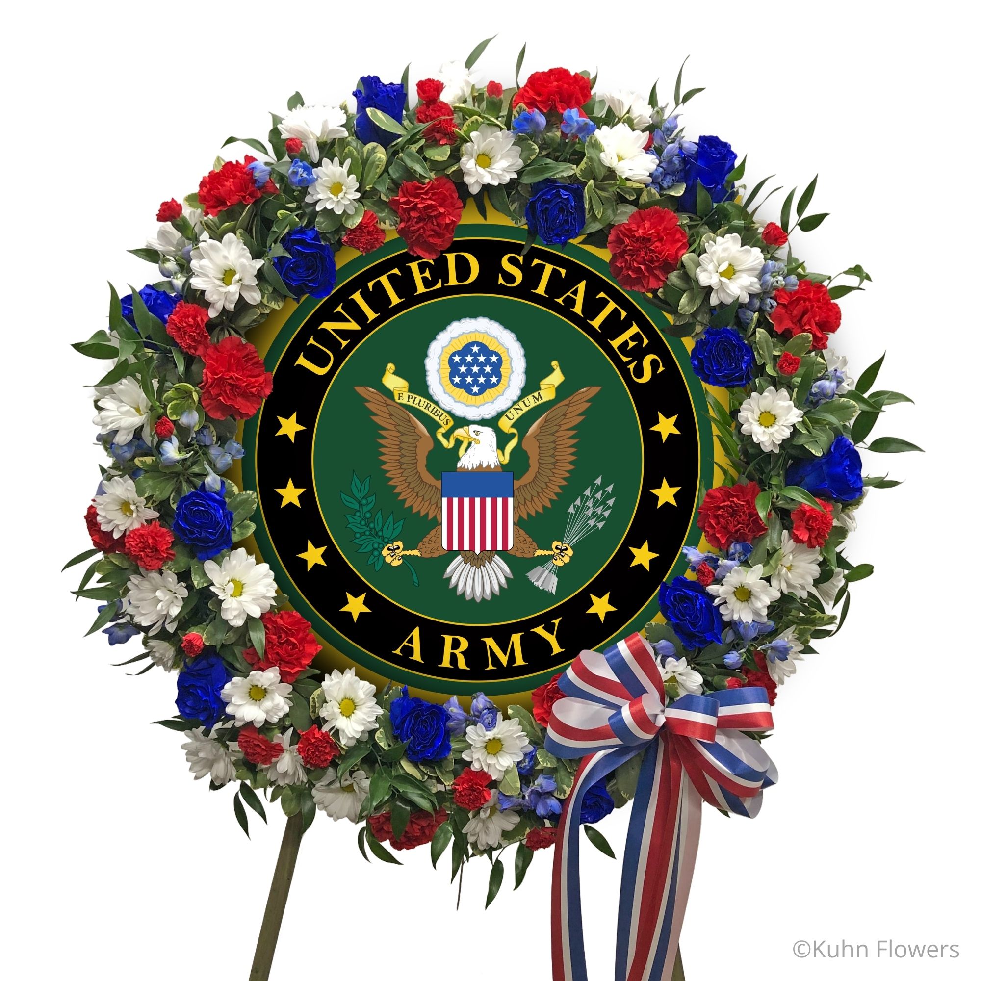 Army Logo Wreath