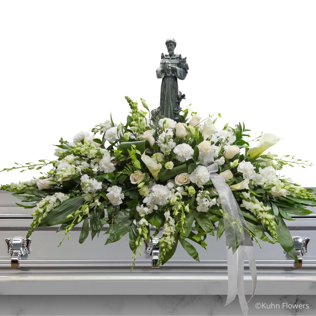 St. Francis Casket Cover