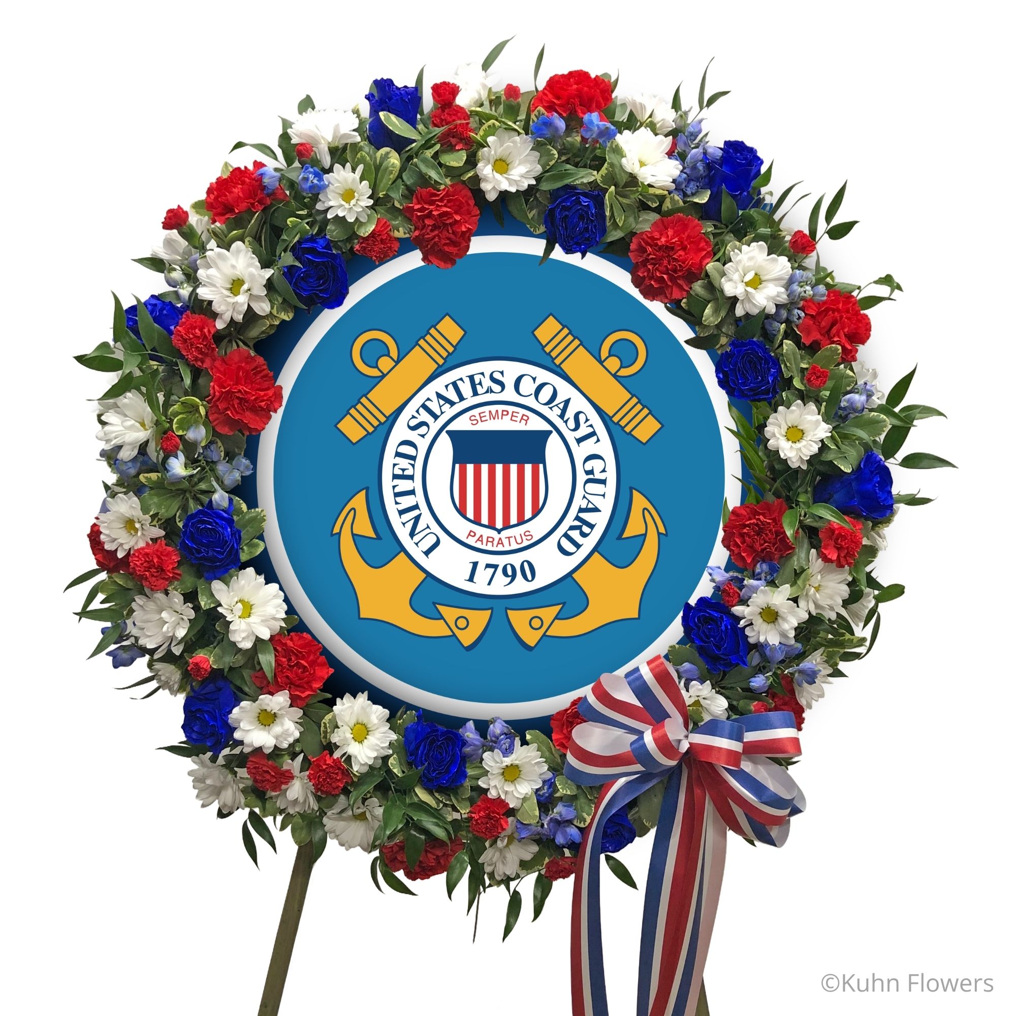 Coast Guard Logo Wreath