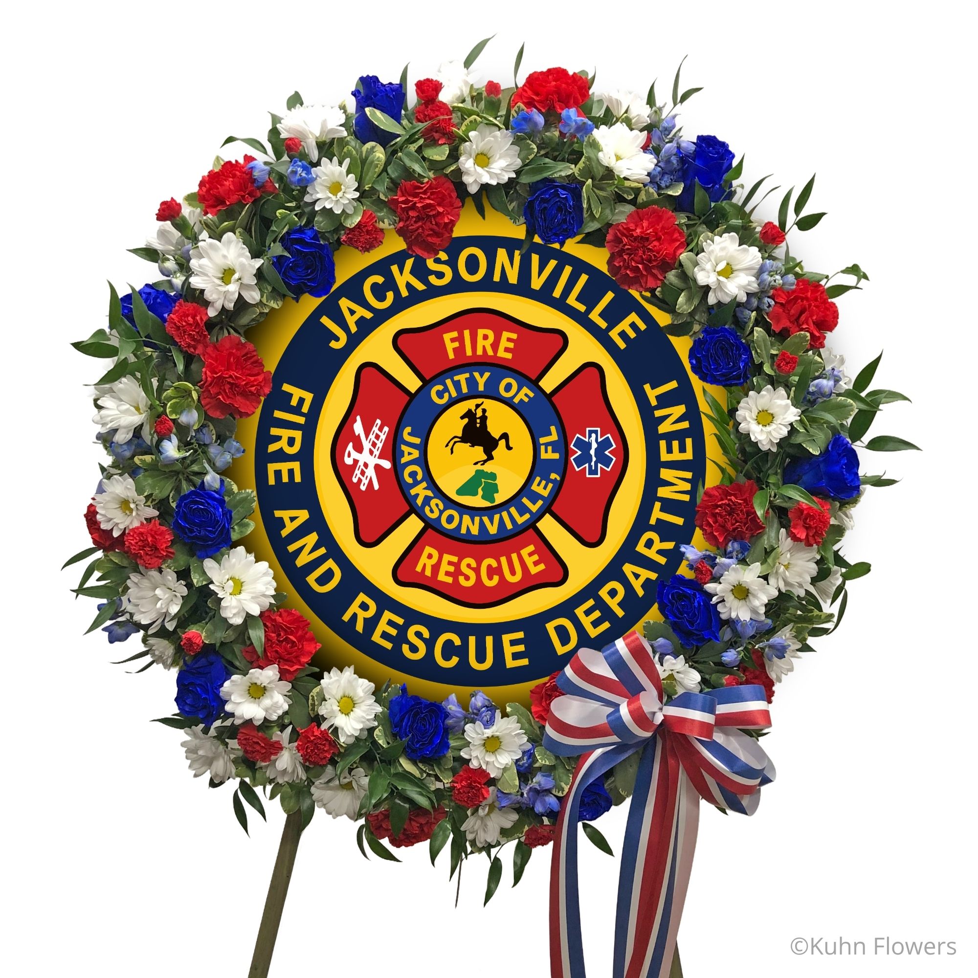JFRD Logo Wreath