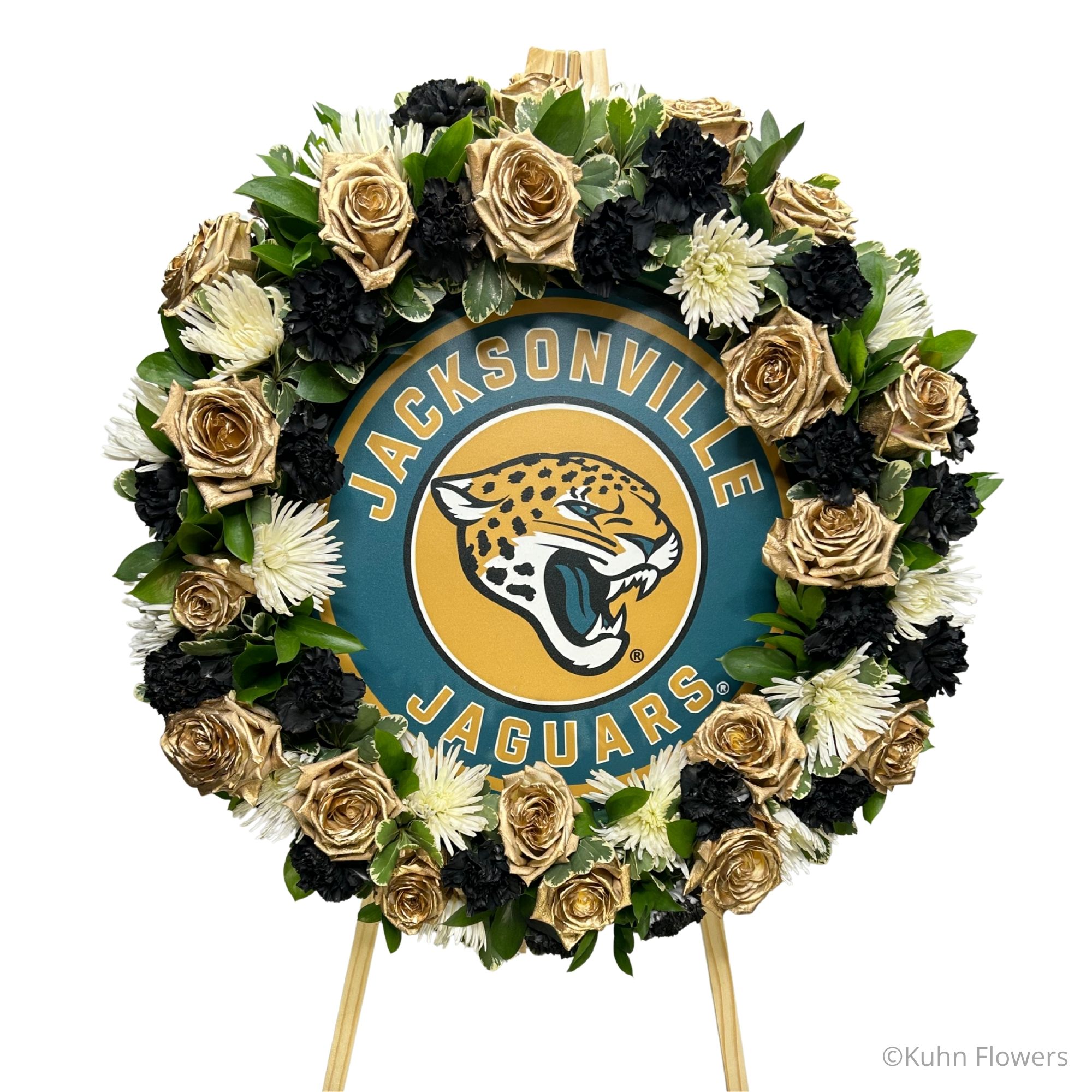 Jaguars Logo Wreath