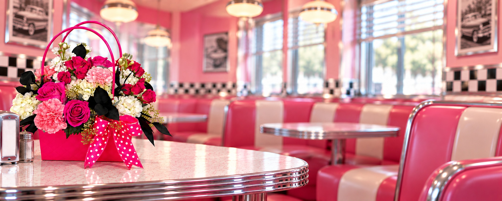 Grease-Inspired Floral Design Class