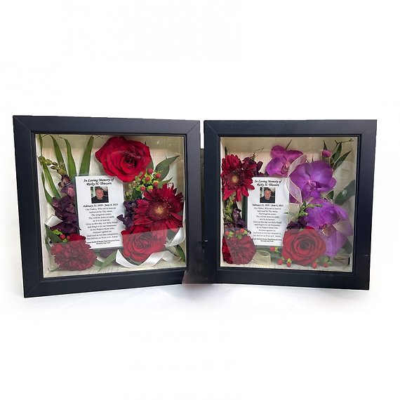 Floral Blanket Shadowbox