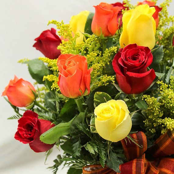 2 Dozen Modern Fall Roses