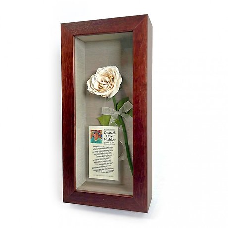 Single Rose Shadowbox