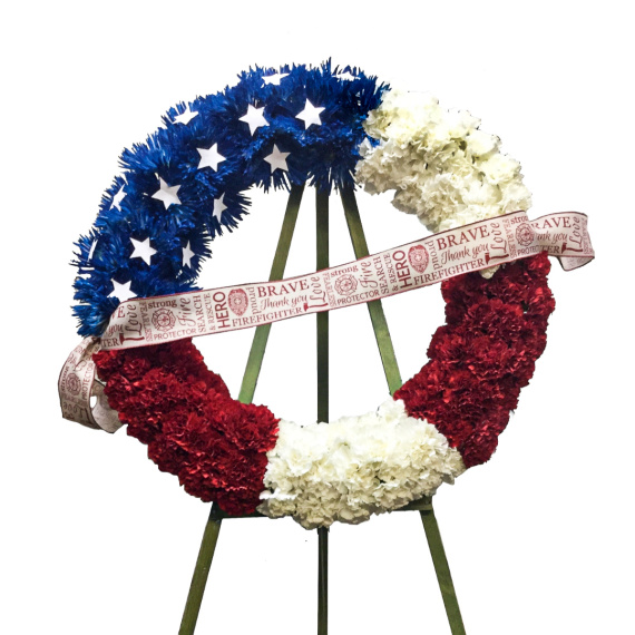 Firefighter Wreath