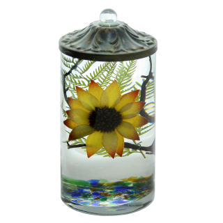 Lifetime Candle - Summer Sunflower Cylinder