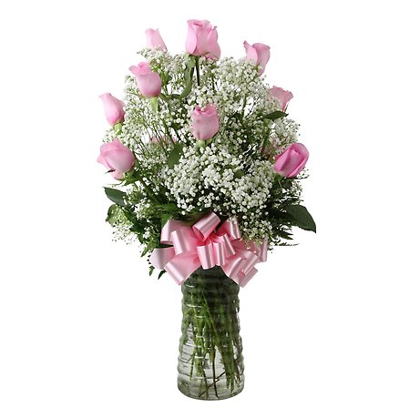 1 Dozen Roses Pink