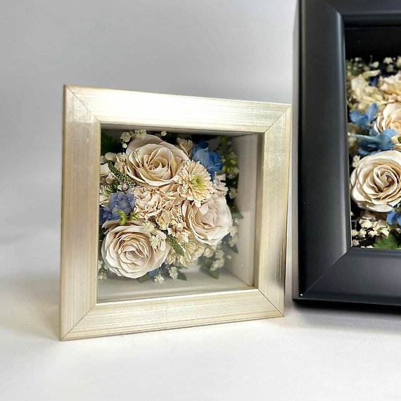 Floral Blanket Shadowbox