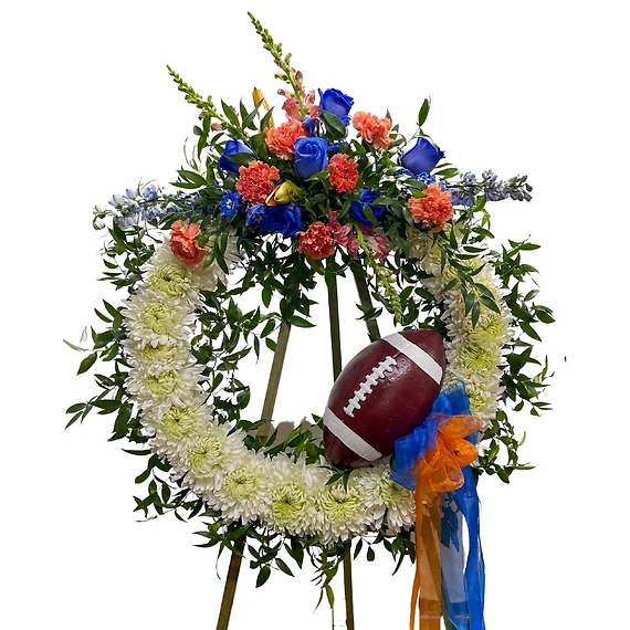 Gator Football Wreath