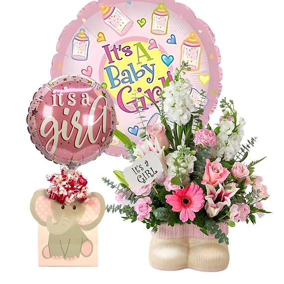 Cute as a Button Girl Package