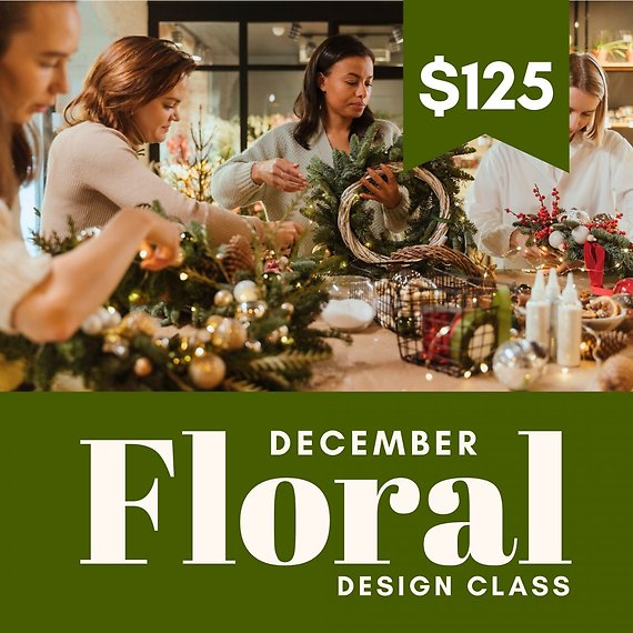 Floral Class December 4