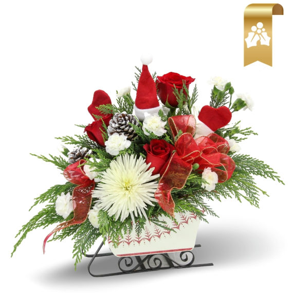 FTD Dashing Through The Snow Bouquet