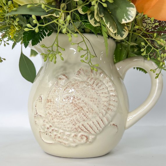 Fall Pitcher Bouquet
