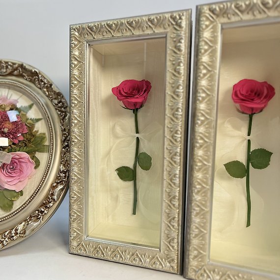 Single Rose Shadowbox