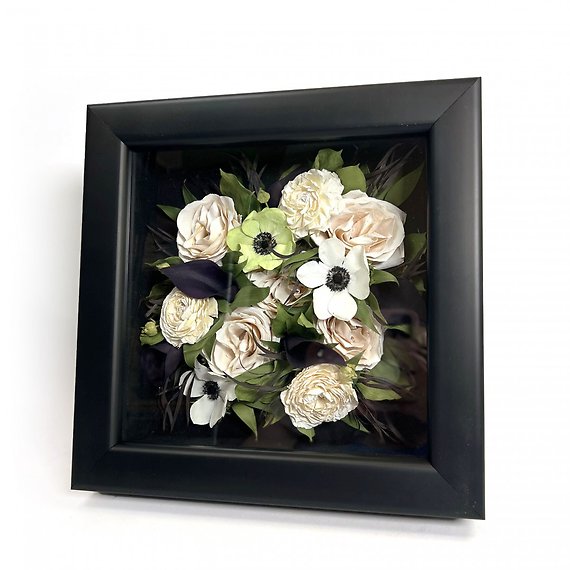 Floral Blanket Shadowbox