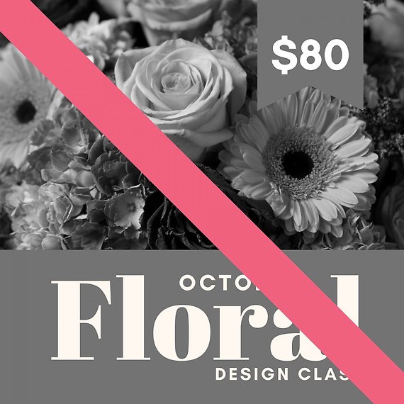 Floral Class October 23