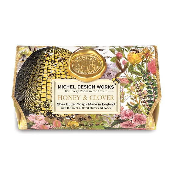 Honey & Clover Large Bath Soap Bar