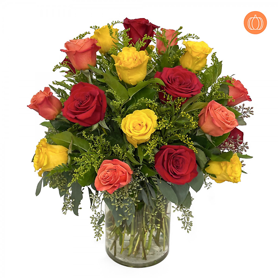 2 Dozen Modern Fall Roses