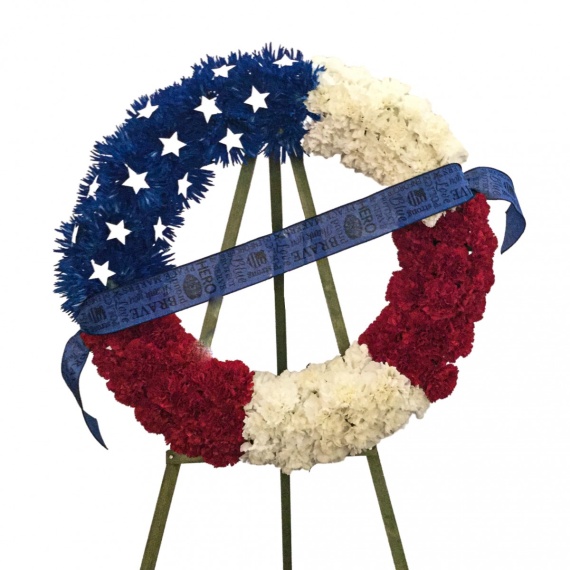 Police Wreath