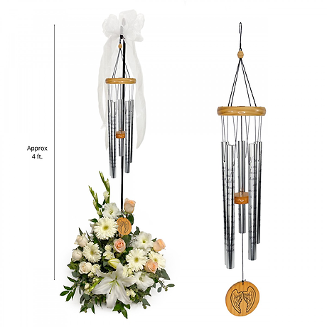 Peach & Reflection Wind Chime