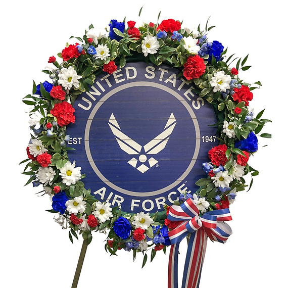 Air Force Logo Wreath