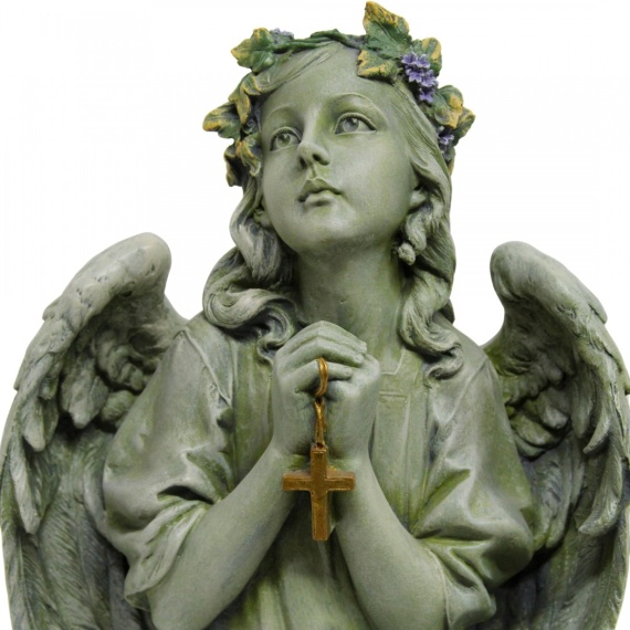 Praying Angel with Cross