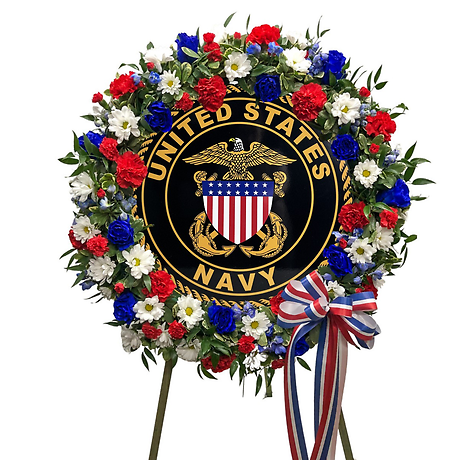 Navy Logo Wreath