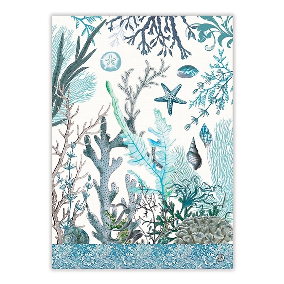 Ocean Tide Kitchen Towel