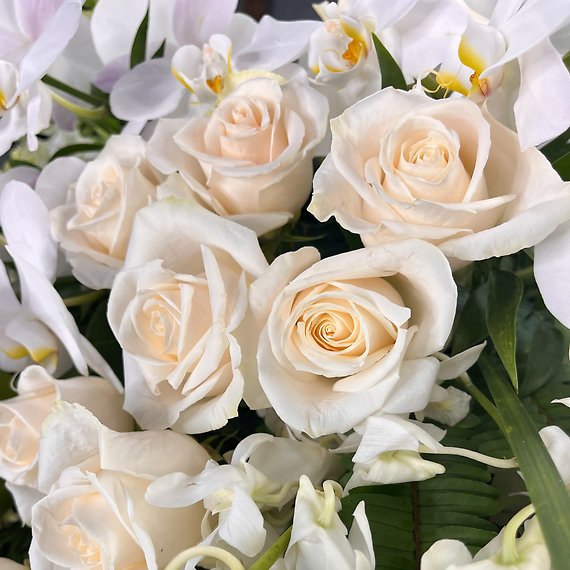 Heavenly Blossom Casket Spray