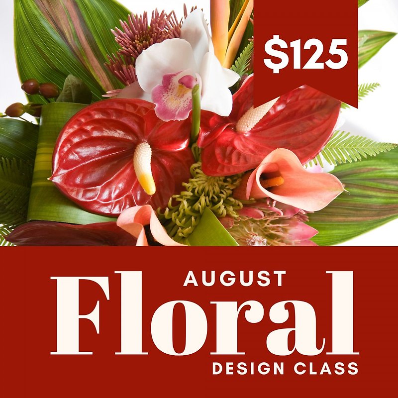 August 21 Tropical Class