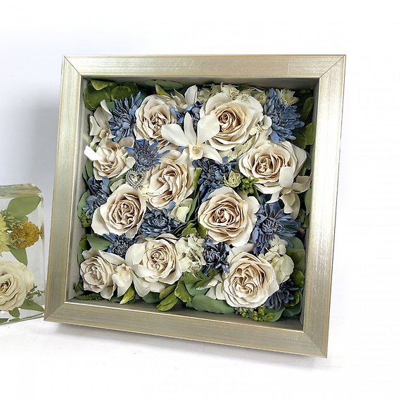 Floral Blanket Shadowbox