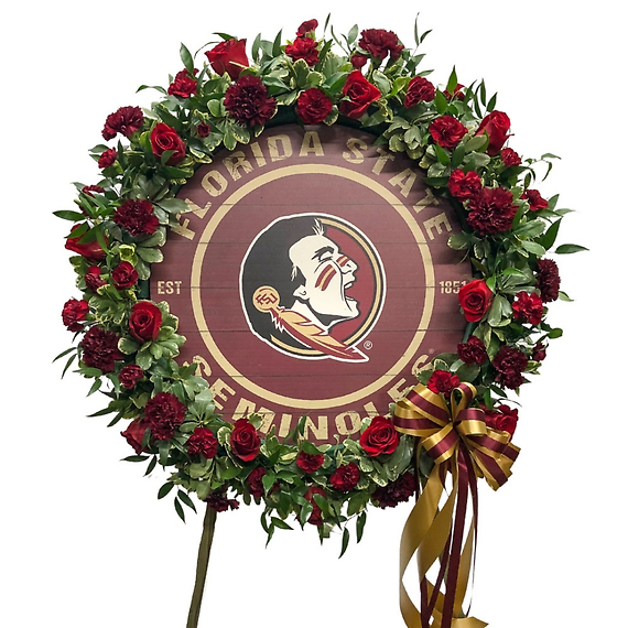 Seminole Logo Wreath