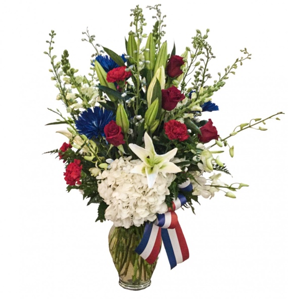 Patriotic Vase