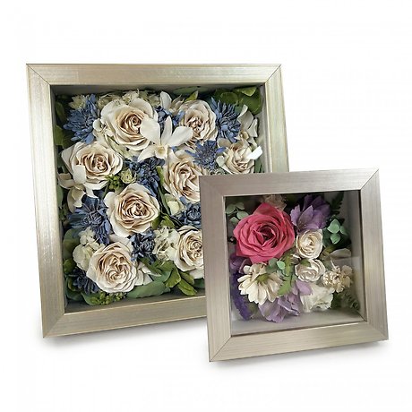 Floral Blanket Shadowbox