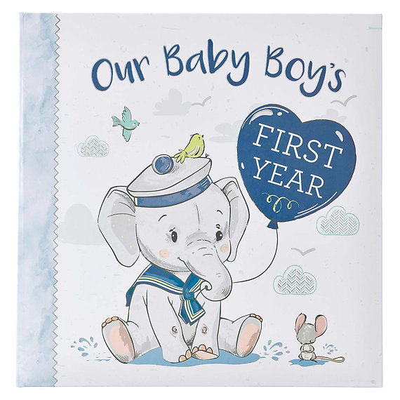 Our Baby Boy\'s First Year Memory Book