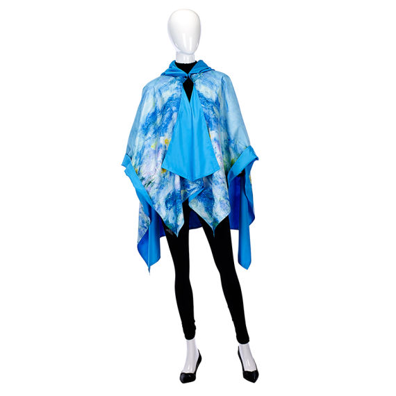 Monet Waterlilies RainCape