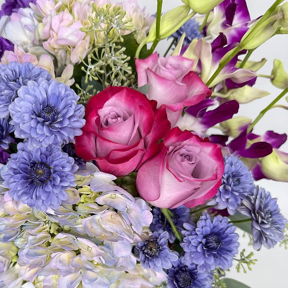 Violet Velvet Bouquet