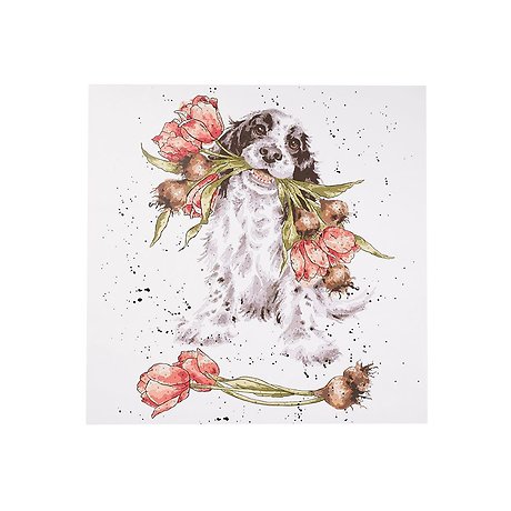 \'Blooming with Love\' Spaniel